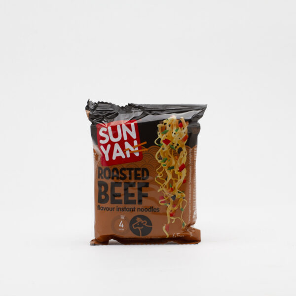 SUN YAN SACHET ROASTED BEEF INST  NOODLE