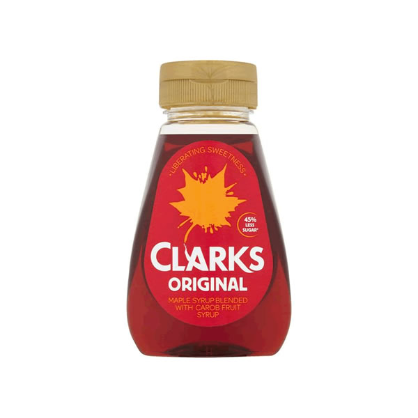 CLARKS ORIGINAL MAPLE  CAROB SYRUP