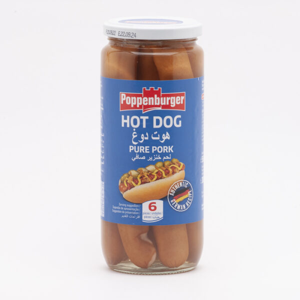 PORK  HOT DOG USA  6PCS