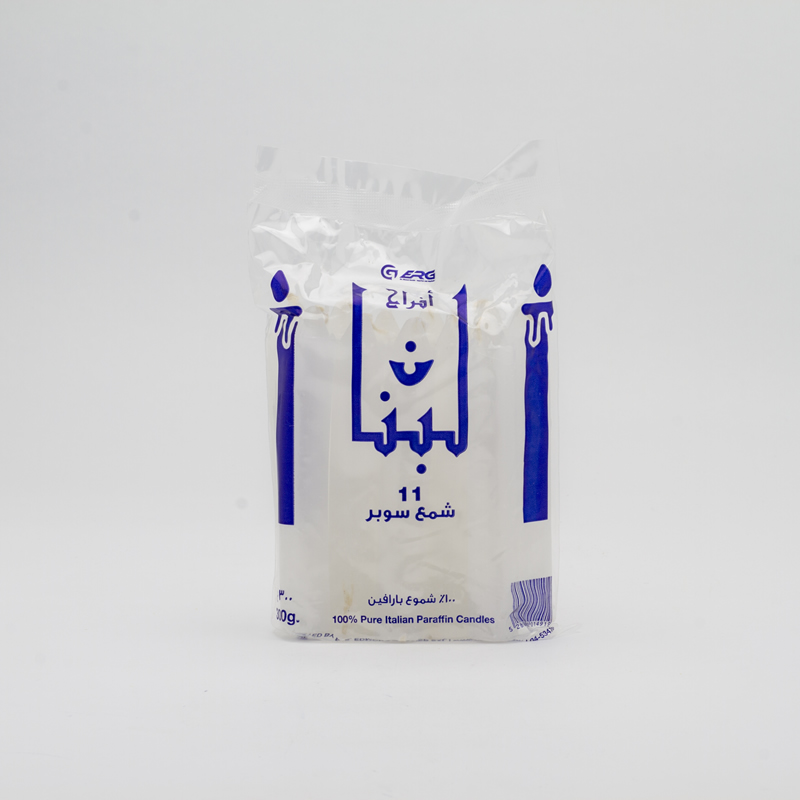 AFRAH LOBNAN 11 PARAFFIN CANDLES