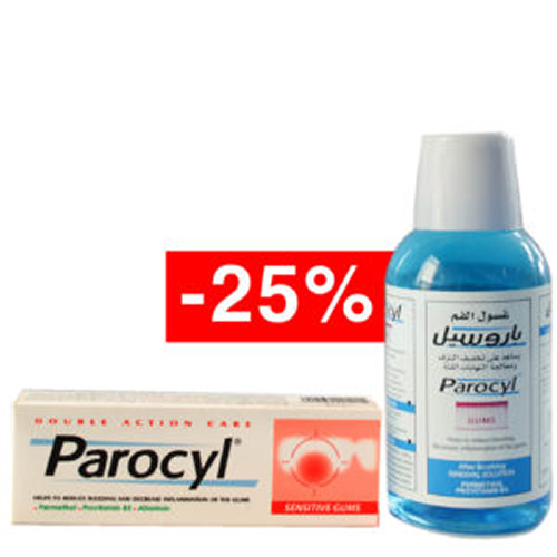 PAROCYL ANTI AGE TOOTHPASTE + MOUTH WASH