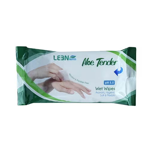 LEEN TENDER  POCKET 15 WIPES ALOE VERA