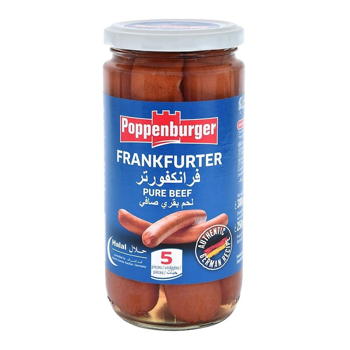 BEEF FRANKFURTERS 5PCS