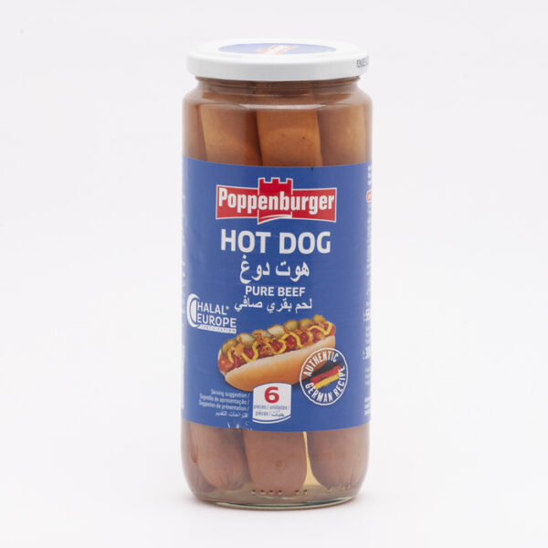 BEEF  HOT DOG USA 6PCS