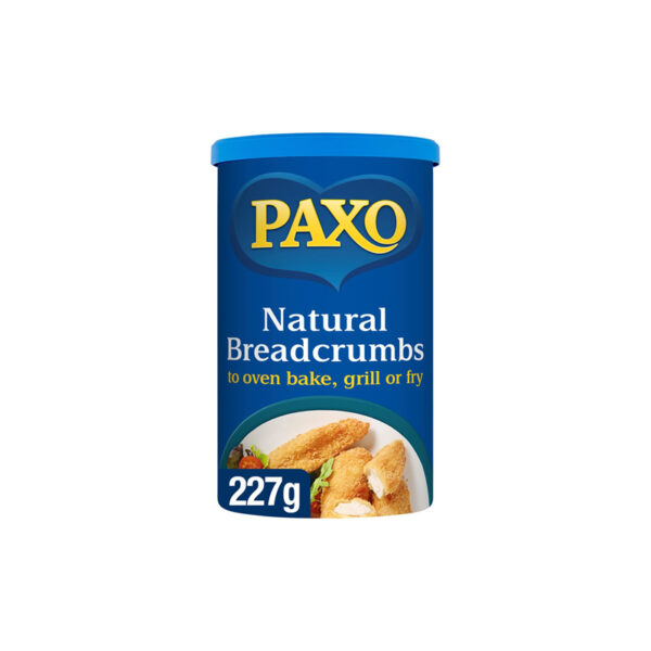 PAXO NATURAL BREADCRUMBS 227 GR